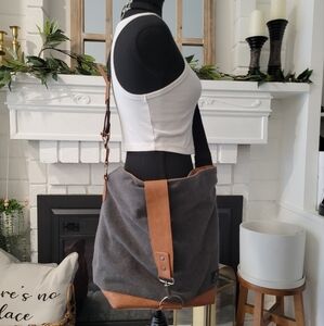 Prana Preslie Satchel Charcoal